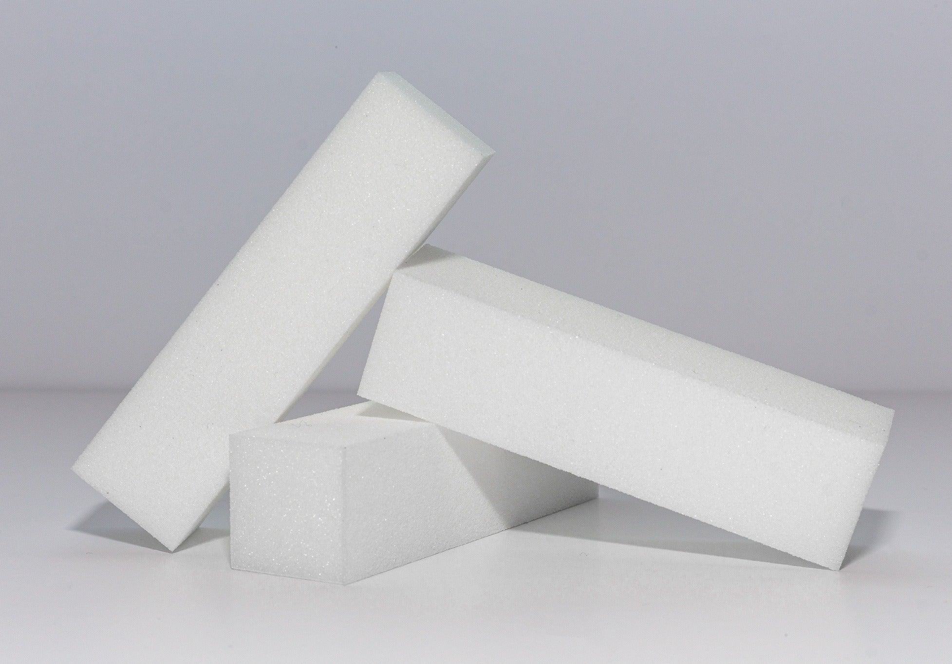 Pack of 10 White Buffer Blocks