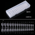 Extra Short Almond Soft Gel Tips 300pcs