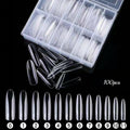 Long Oval Soft gel Tips 100pcs