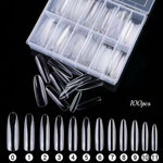Long Oval Soft gel Tips 100pcs