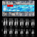 Medium Square Full Cover Soft Gel Tips 600pcs
