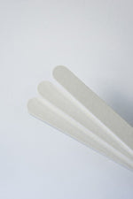 Pack of 25 Straight 100/180 Files White