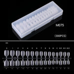 Extra Short Oval Soft gel Tips 300pcs