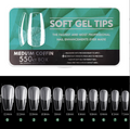 Medium Coffin Full Cover Soft Gel Tips