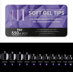Square Toe Tips 550pcs