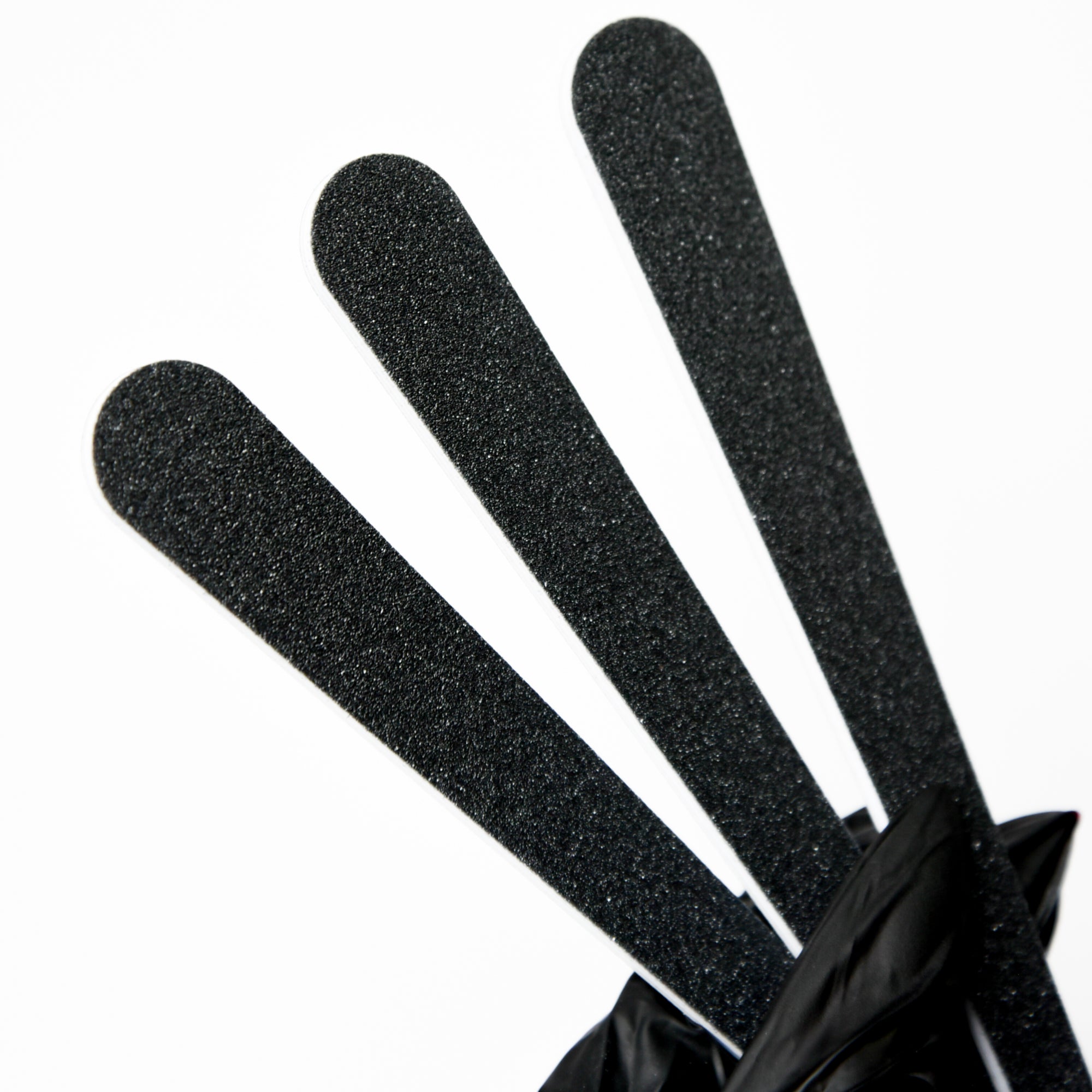 Pack of 25 Black 100/180 Tear Drop Files